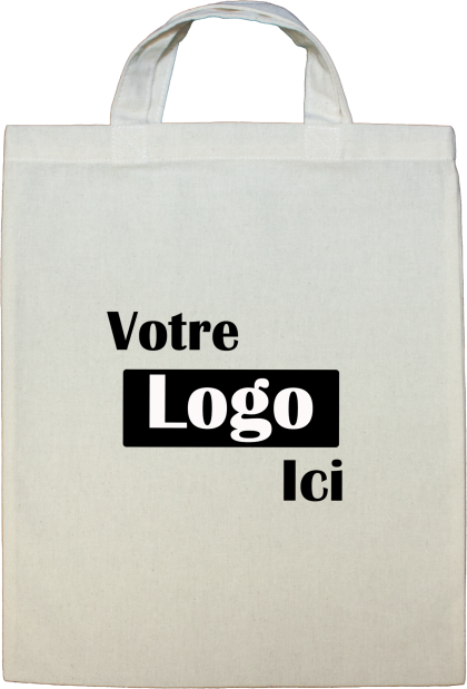 Cotton tote bag (small) - 10 L x 12.5 H - 5oz