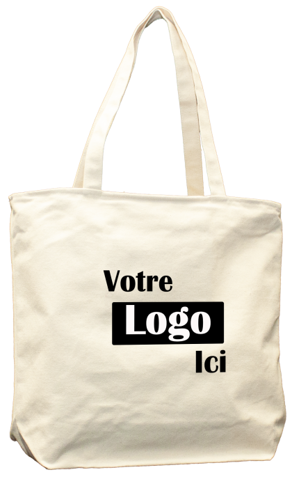 Zippered Cotton Bag - 17L x 5W x 15H - 12oz