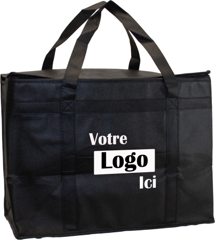 Customizable Cooler Bag - 18" x 10" x 14" - 80 GSM - 2,5mm isolation