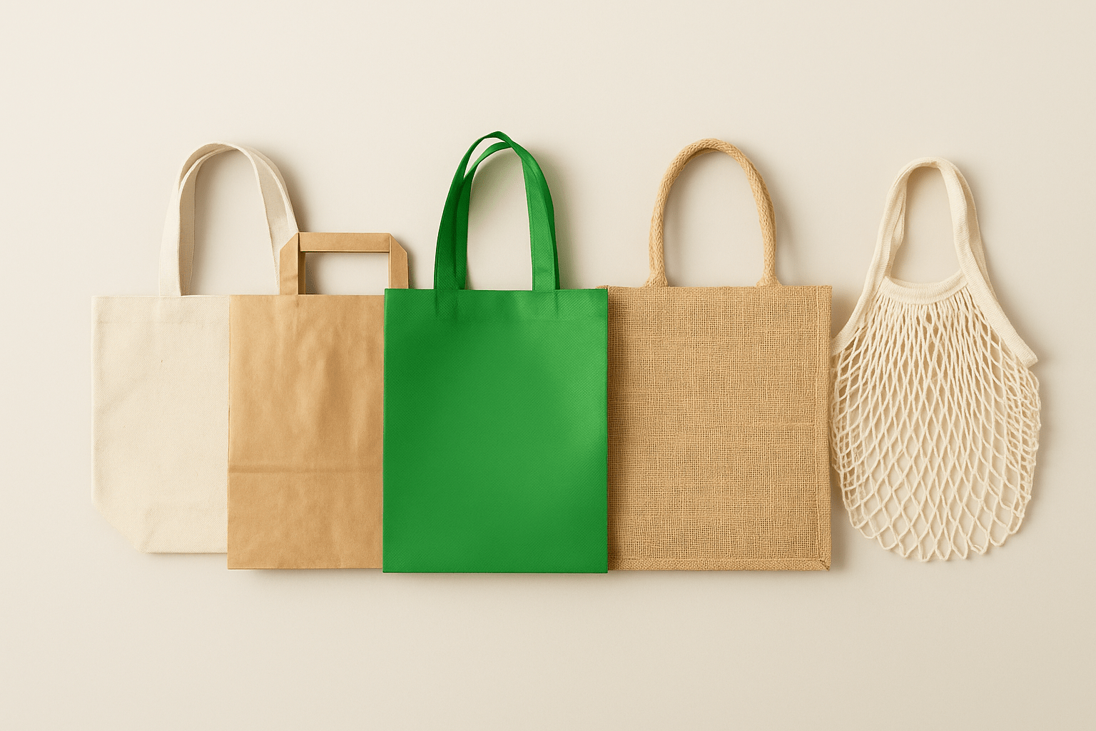 Cinq styles de sacs d’épicerie les plus populaires au Québec : réutilisables, en papier, personnalisés, écologiques et pour le vrac.
