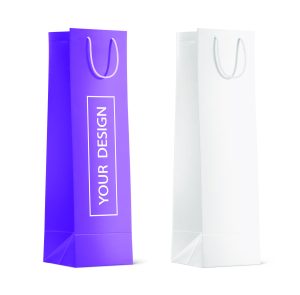 Personnalized wine bag with "Your Design"
